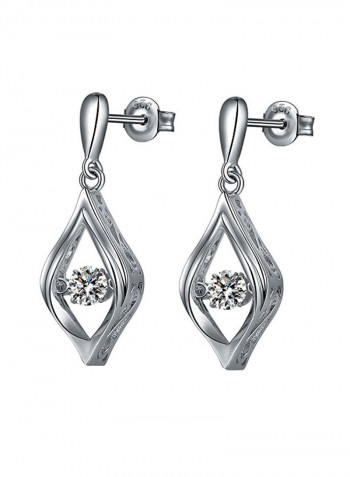 925 Sterling Silver Teardrop Earrings