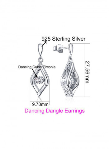 925 Sterling Silver Teardrop Earrings
