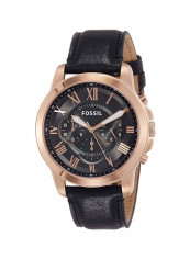 Men's Leather Chronograph Wrist Watch FS5085