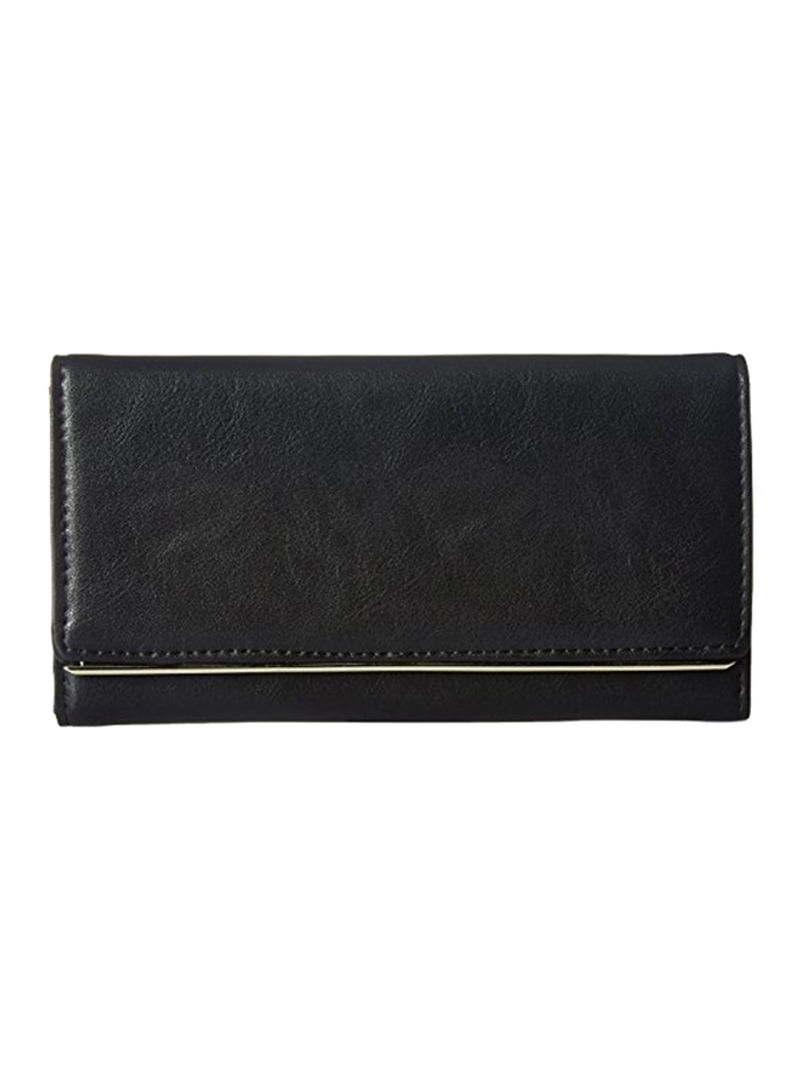 Polyester Blend Wallet LWPR00289_Black Black