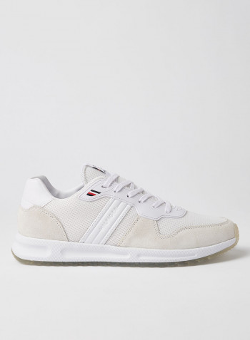 Suede Sneakers White
