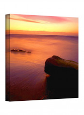 Deep Twilight Canvas Wall Art Multicolour 14 x 14inch