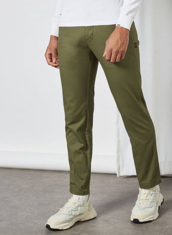 Basic Chino Pants Khaki