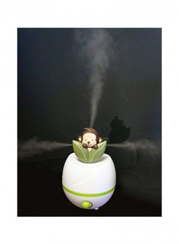 Monkey Ultrasonic Diffuser White/Green/Brown