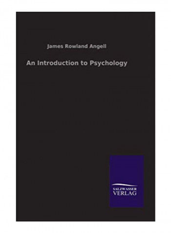 An Introduction To Psychology Hardcover