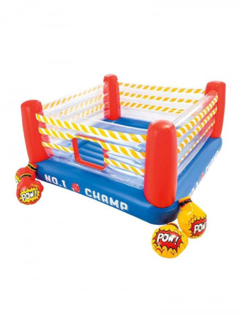 Jump-O-Lene Boxing Ring Bouncer 2.3x2.3x1.1meter