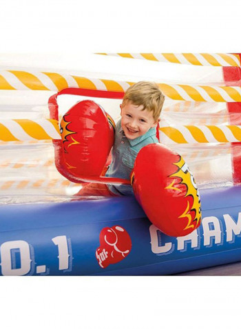 Jump-O-Lene Boxing Ring Bouncer 2.3x2.3x1.1meter