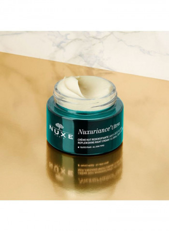 Nuxuriance Ultra Replenshing Night Cream Green/Grey/White 50ml