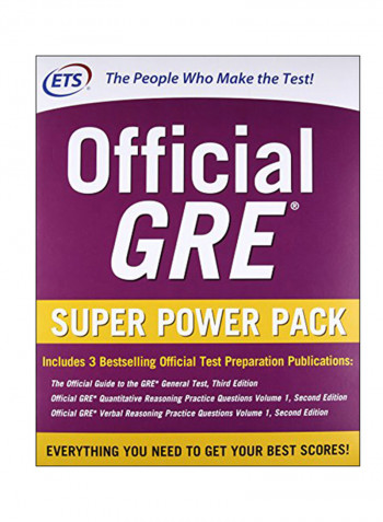 Official GRE Super Power Pack Paperback 2