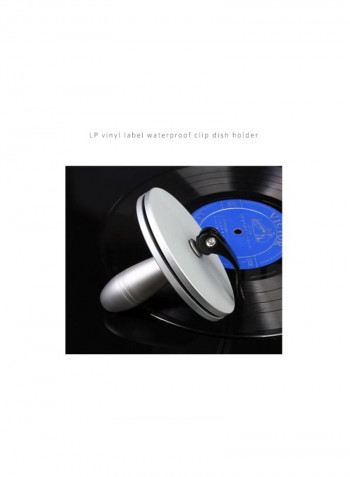 Record Cleaner Clamp With Cleaning Box