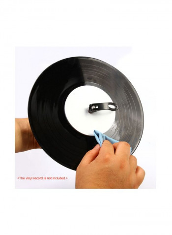Record Cleaner Clamp With Cleaning Box