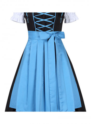 Women's Classic Dress Three Pieces Suit Light Blue