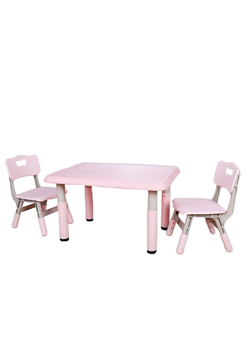 Kids Study Table And Chair Set Pink