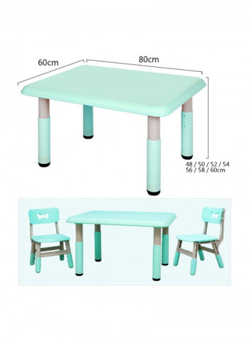 Kids Study Table And Chair Set Pink