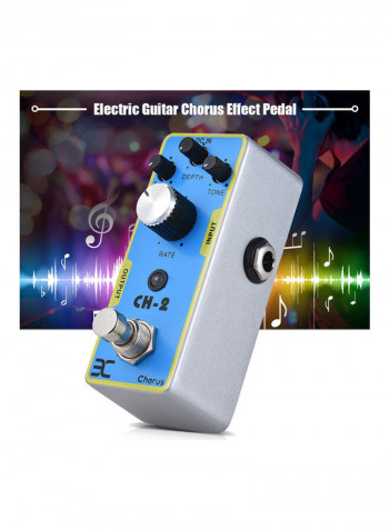 Electric Guitar Chorus Effect Pedal