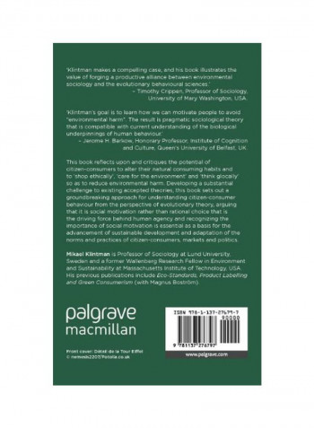 Citizen-Consumers And Evolution Paperback