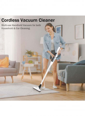 Portable Cordless Vacuum Cleaner With Charging Dock 2469.35 ml 90 W DH2282 White/Black