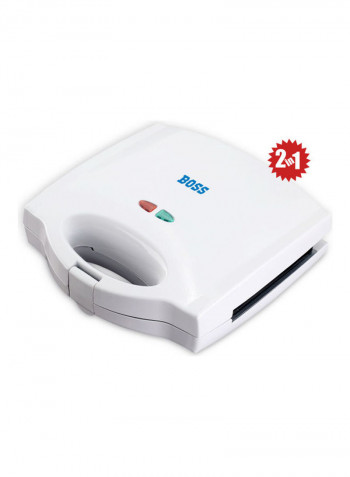 Quicksnack Griller Sandwich Maker B517-White White