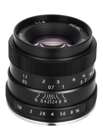 Multilayer Film Digital Camera Lens 4.8x5.8cm Black