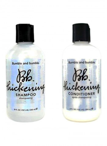 2-Piece Thickening Shampoo And Conditioner 8ounce