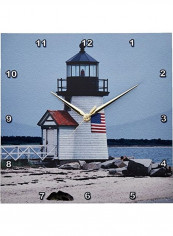 Decorative Printed Wall Clock Multicolour 13x13inch