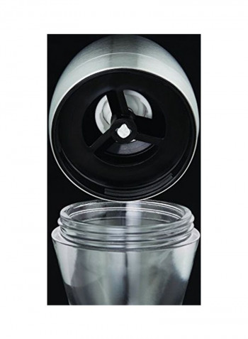 Downton Salt Mill Clear/Silver