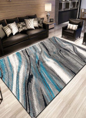 Abstract Pattern Rug Multicolour 120x180cm