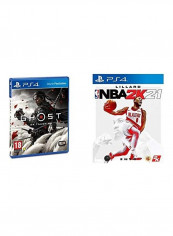 Ghost of Tsushima and NBA 2K21 (Intl Version) - بلايستيشن 4/بلايستيشن 5 تقييمات Ghost of Tsushima and NBA 2K21 (Intl Version) - بلايستيشن 4/بلايستيشن 5