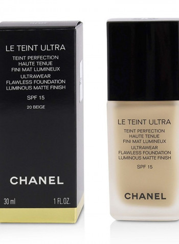 Le Teint Ultra Flawless Foundation SPF15 20 Beige