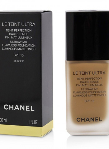 Le Teint Ultra Flawless Foundation SPF15 60 Beige