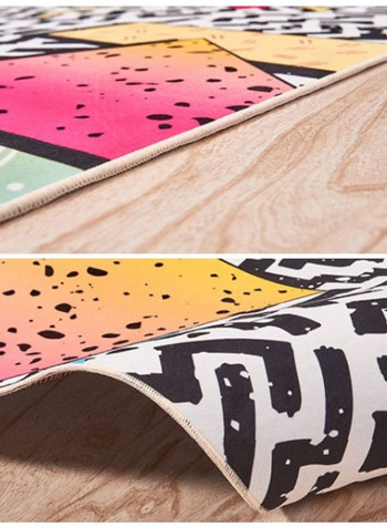 Printed Floor Mat Multicolour 120x180cm