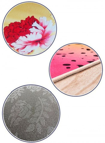 Printed Floor Mat Multicolour 120x180cm