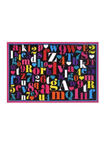 Alphabet Novelty Nylon Rug