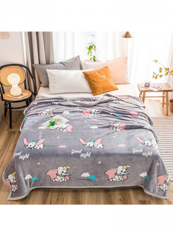 Loveliness Cartoon Comfort Thicken Blanket Cotton Brown 230x250centimeter