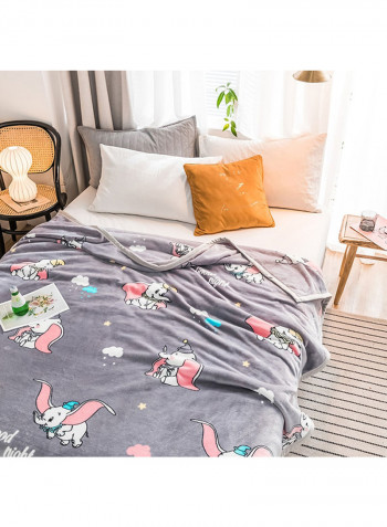 Loveliness Cartoon Comfort Thicken Blanket Cotton Brown 230x250centimeter