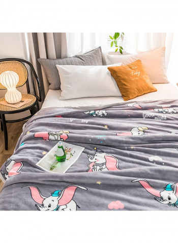 Loveliness Cartoon Comfort Thicken Blanket Cotton Brown 230x250centimeter