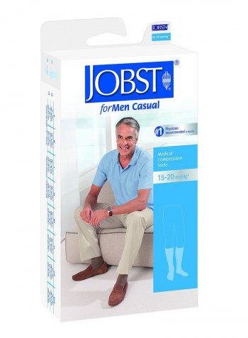 Medical Compression Knee High Closed Toe Socks