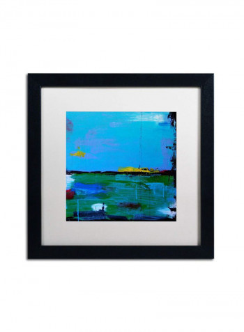 Sunrise Framed Wall Art Multicolour 16 x 16inch