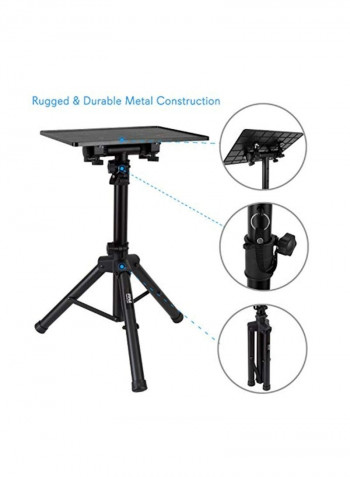 Universal Laptop Projector Stand Black
