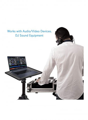 Universal Laptop Projector Stand Black