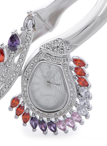 Women's 22K Gold Plated With Crystal Analog Watch P-21892