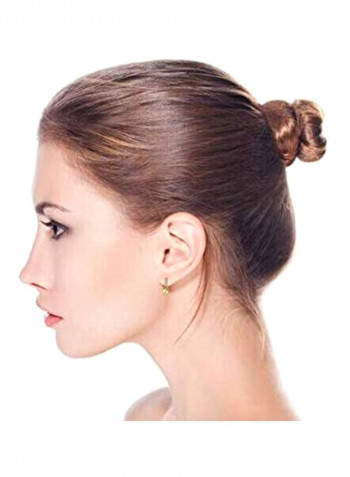 14-Karat Gold Plated Ball Threader Earrings
