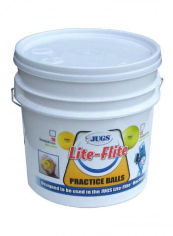 12-Piece Softballs With Bucket 12inch