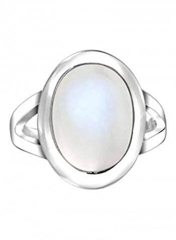 925 Sterling Silver Gemstone Studded Ring