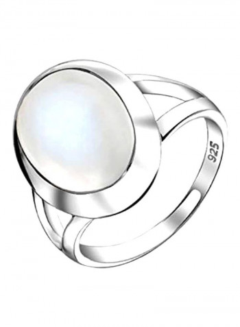 925 Sterling Silver Gemstone Studded Ring