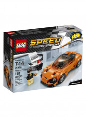 161-Piece Speed Champions Mclaren 720S Building Toy Set 75880