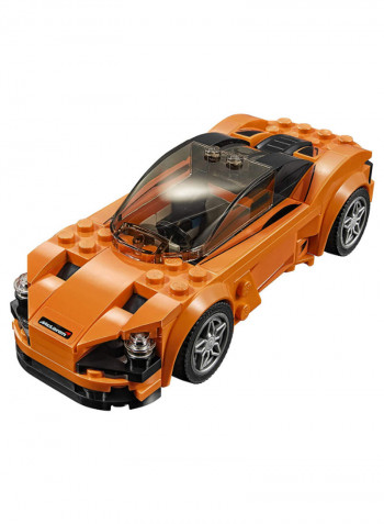 161-Piece Speed Champions Mclaren 720S Building Toy Set 75880