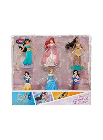 6-Piece Princess Figurines Playset