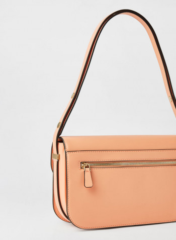 Hensely Convertible Shoulder Bag Coral