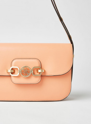Hensely Convertible Shoulder Bag Coral